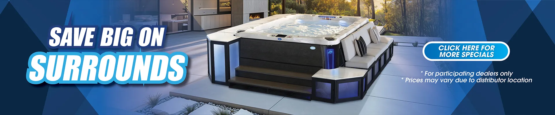 Calspas hot tub being used in a family setting - Passaic