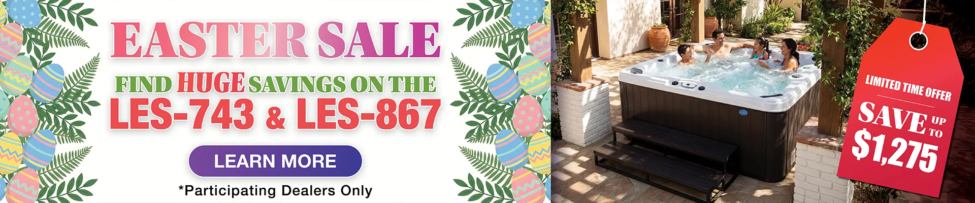 Calspas hot tub being used in a family setting - Passaic